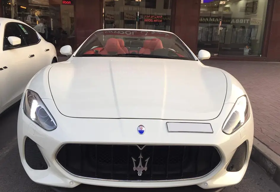 Rent a Maserati Grancabrio in Dubai