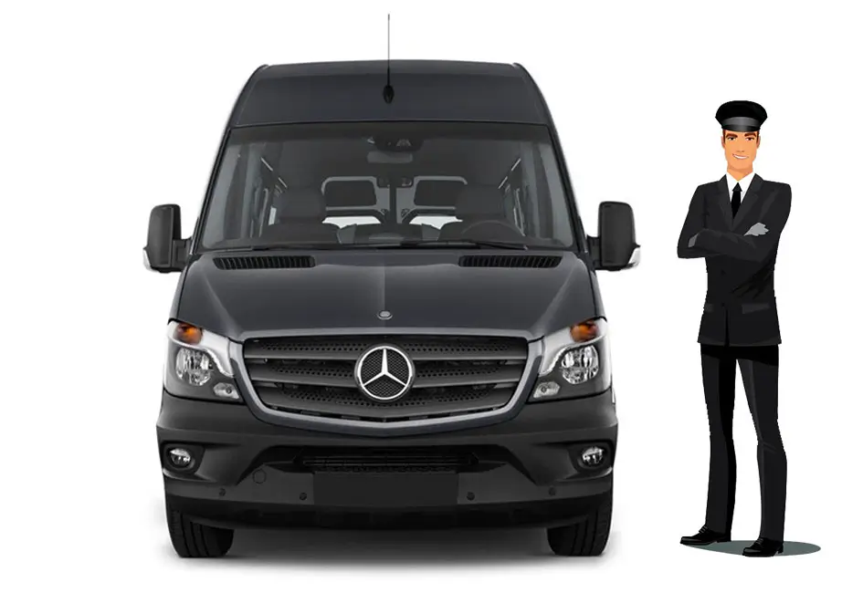 Mercedes Benz Sprinter with Chauffeur Rent in dubai