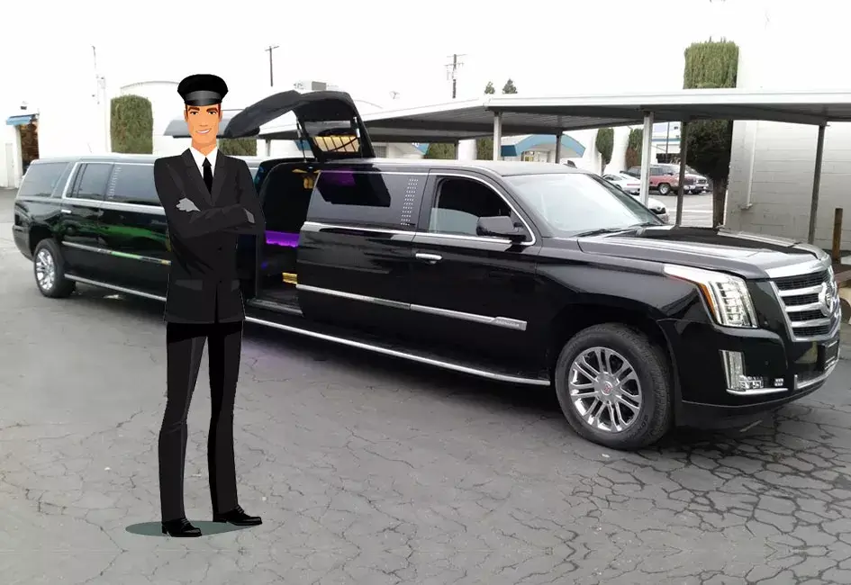 Rent a Cadillac Escalade Limo in Dubai